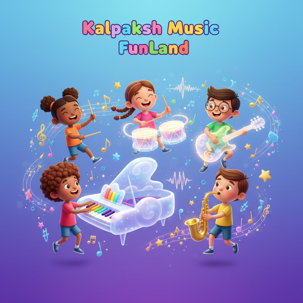 Kalpaksh Music FunLand: Interactive Kids Music Studio