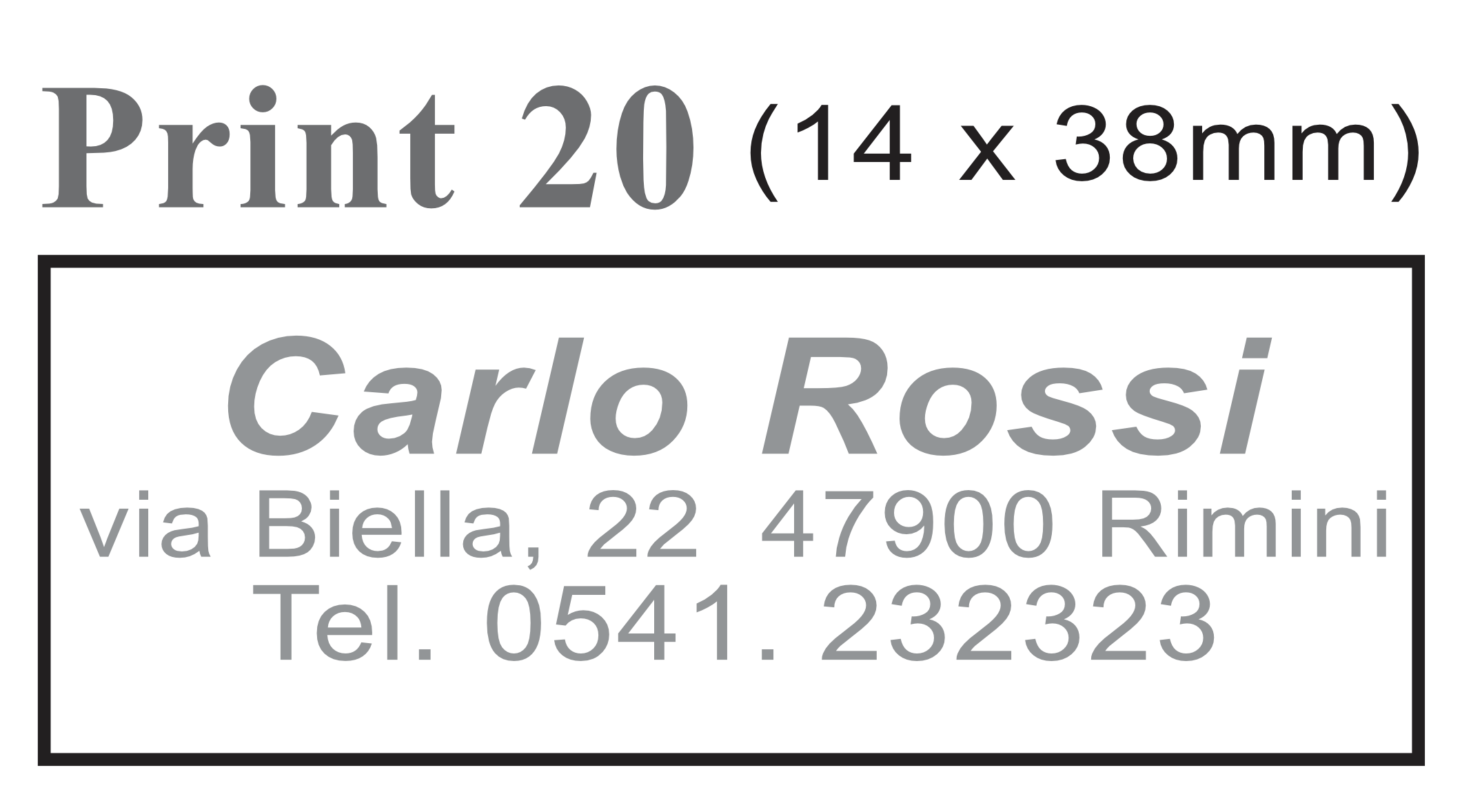 Timbri Personalizzati