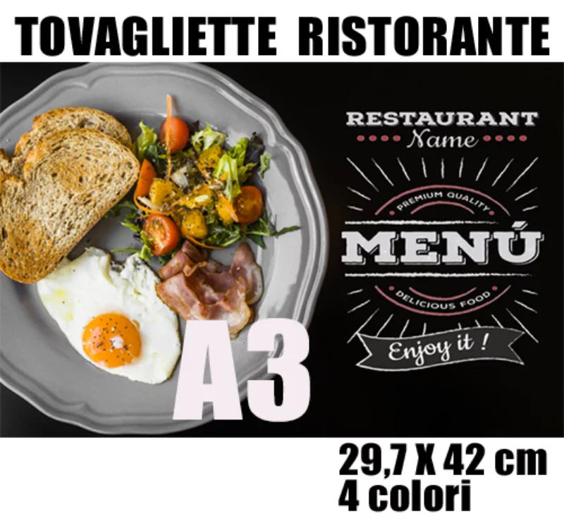 Tovagliette Ristorante A3