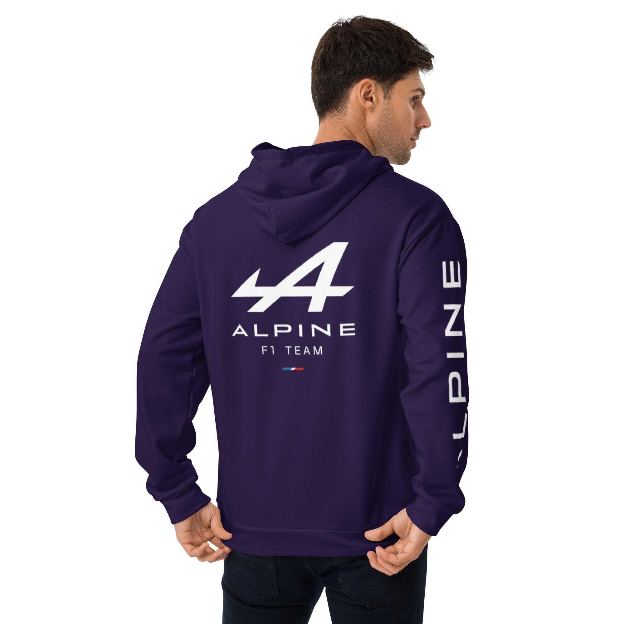 Sweat à capuche Alpine F1 Team Marine (Navy)