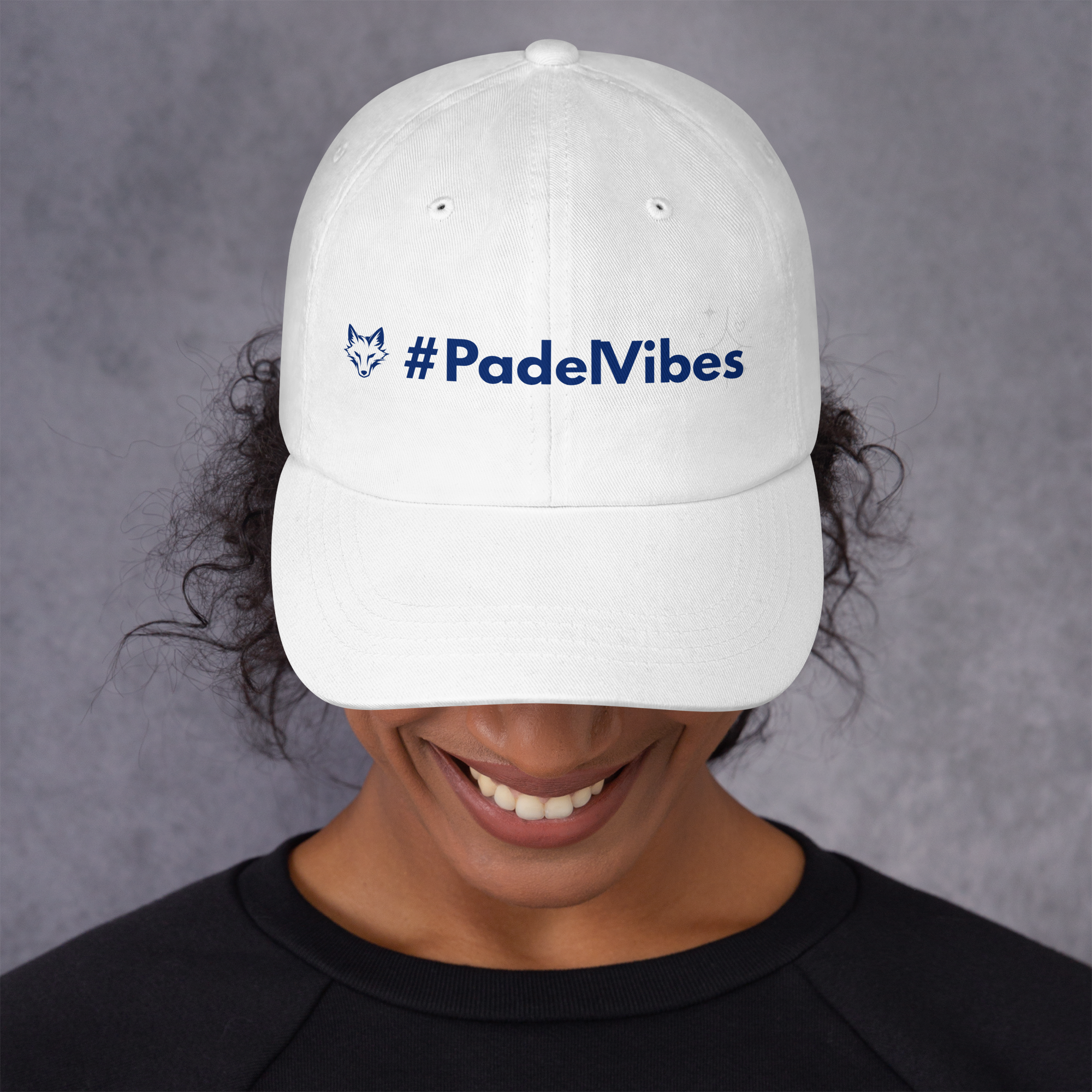 Casquette blanche # Padel Vibes