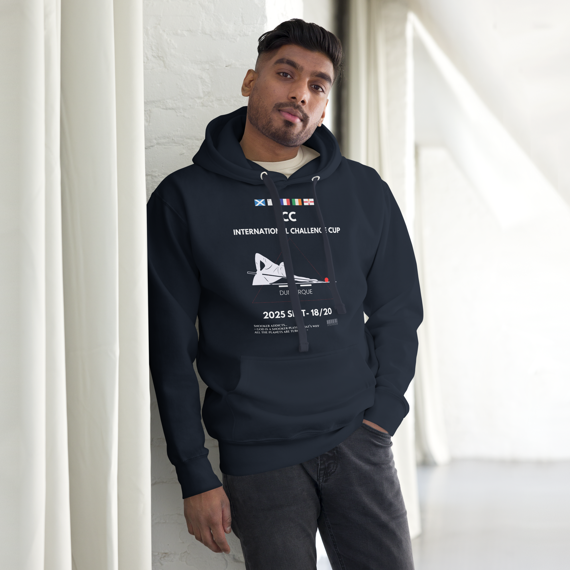 Sweat à capuche (Hoodie)  ICC France 2025 - impression avant (front print)