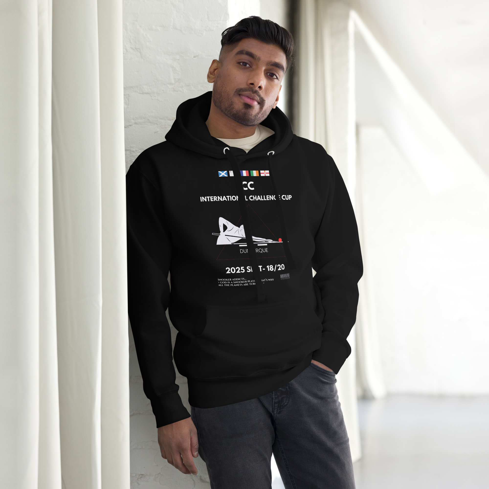 Sweat à capuche (Hoodie)  ICC France 2025 - impression avant (front print)