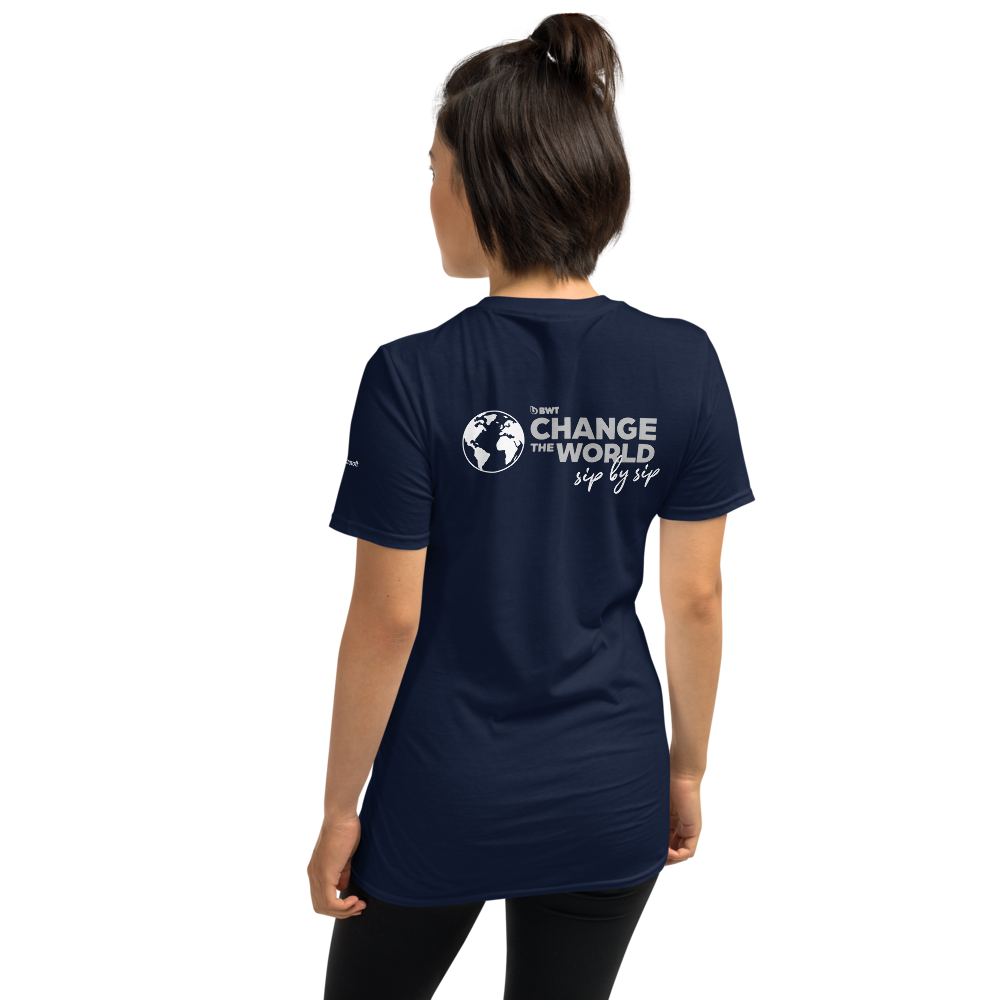 Short-Sleeve Unisex T-Shirt | Alpine Racing team | Change the World | Dark