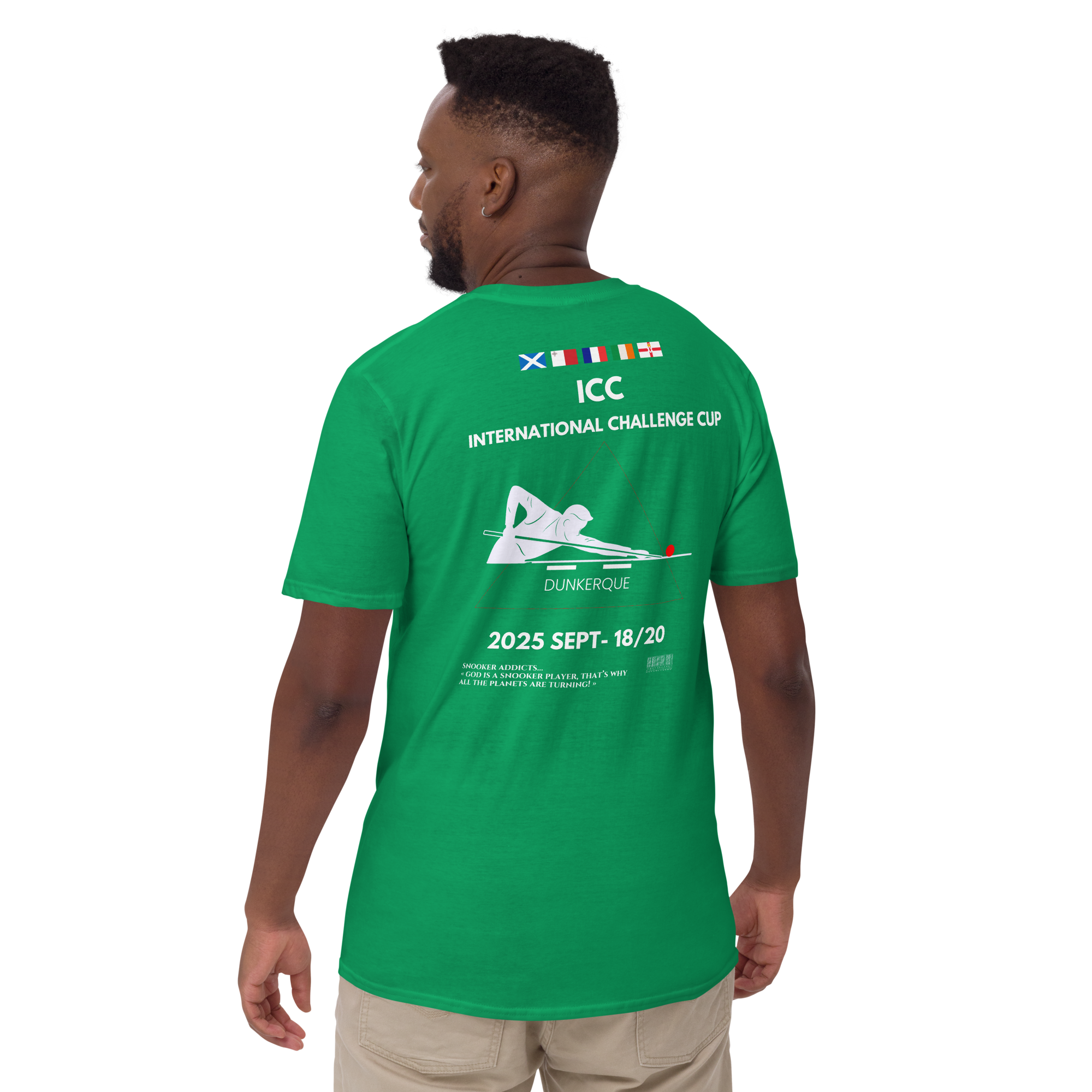 T-shirt ICC Challenge Cup 2025 - impression arrière - Back print