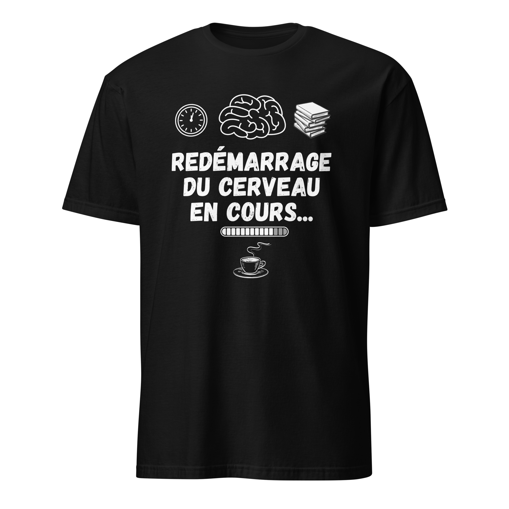 T-shirt Redémarrage du cerveau spécial rentrée des classes