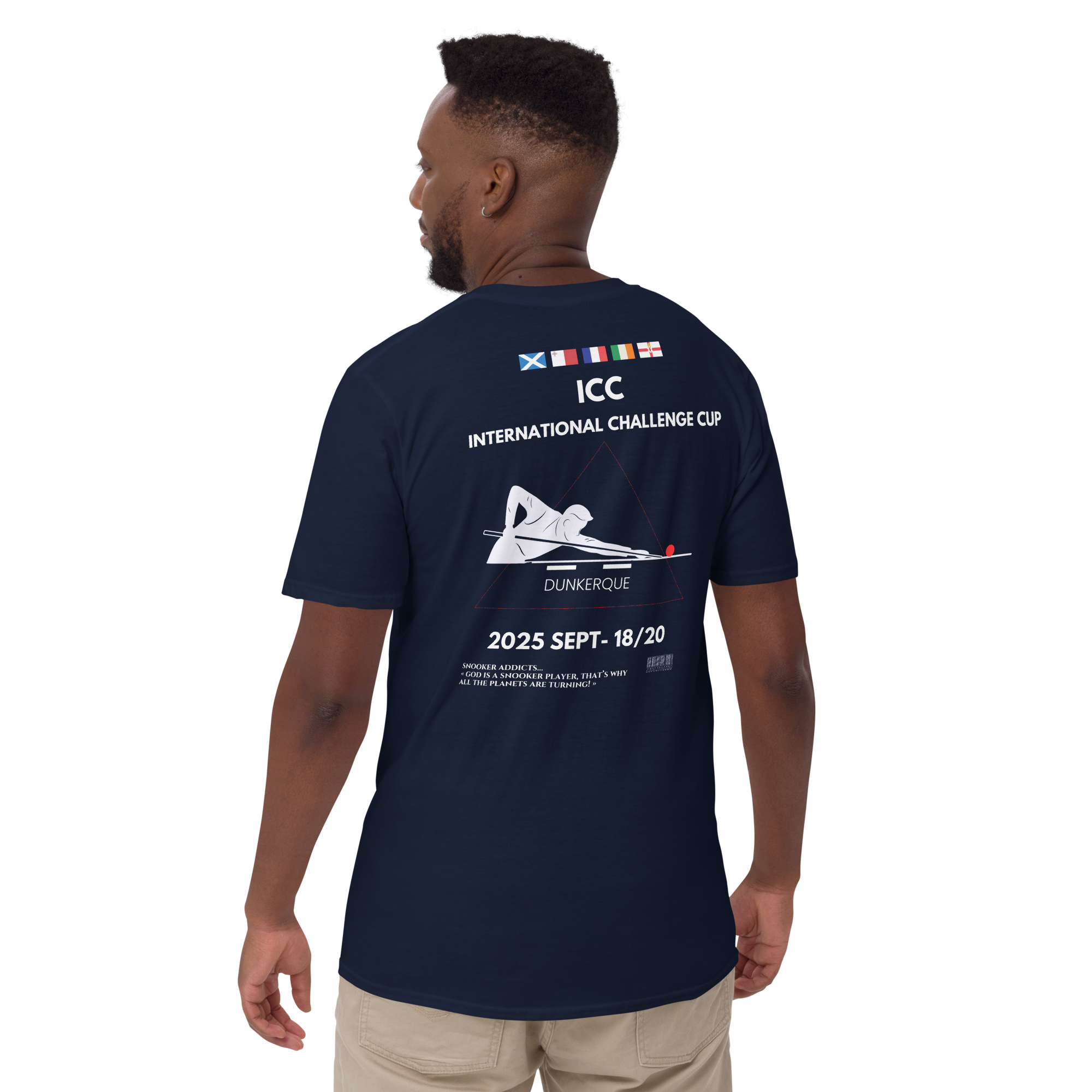 T-shirt ICC Challenge Cup 2025 - impression arrière - Back print