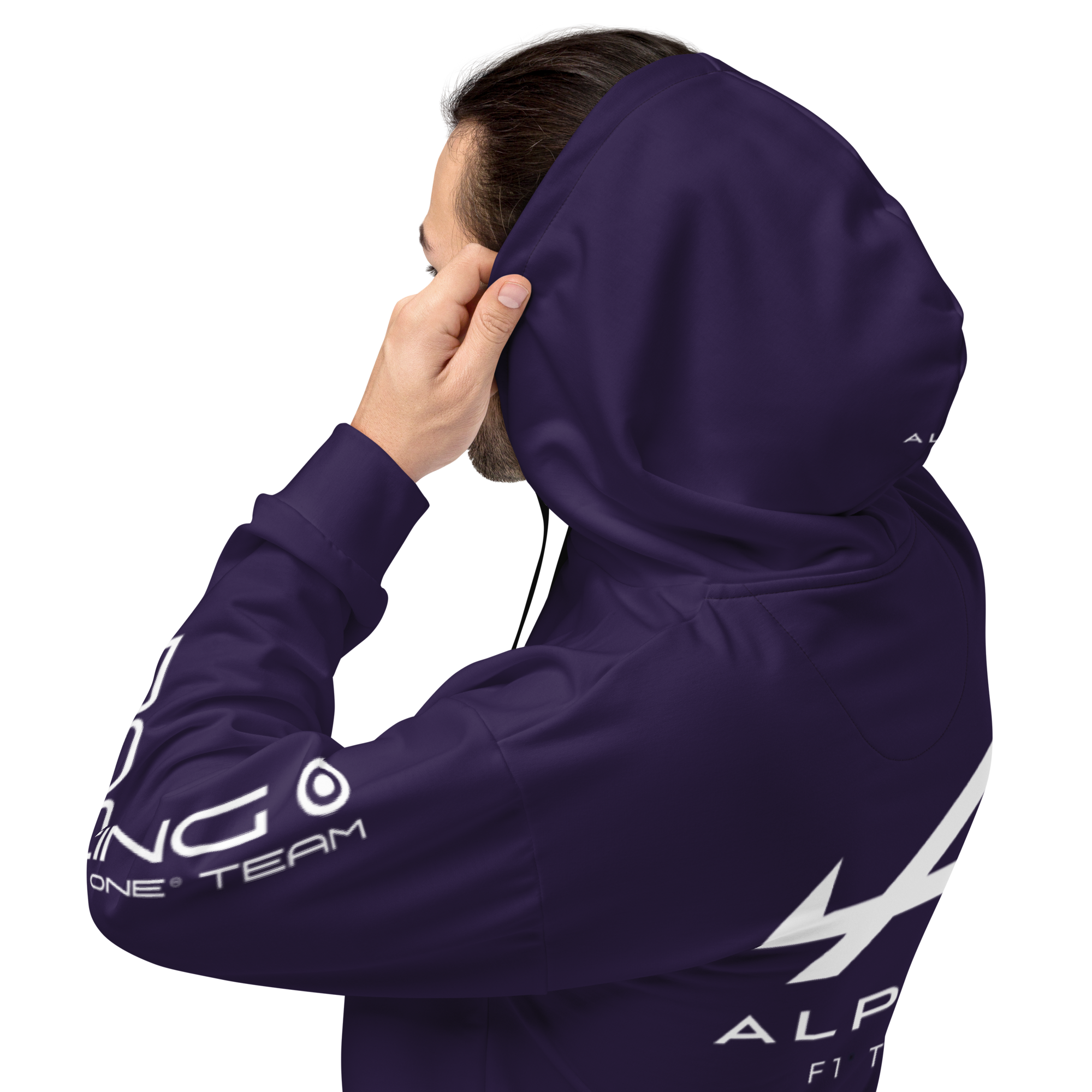 Sweat à capuche Alpine F1 Team Marine (Navy)