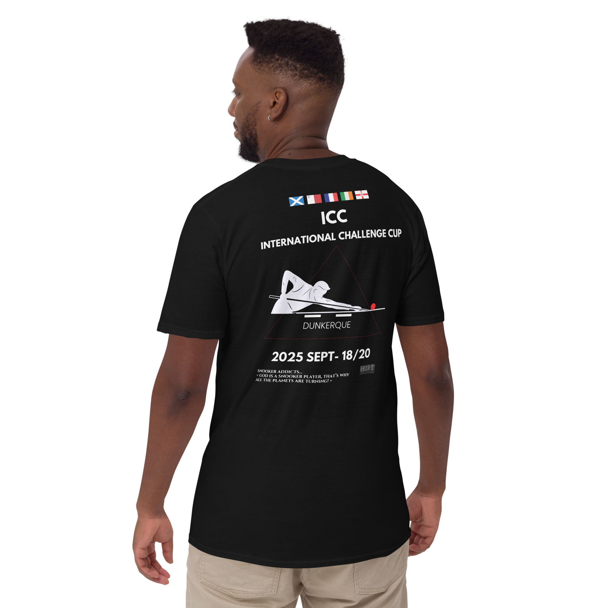 T-shirt ICC Challenge Cup 2025 - impression arrière - Back print