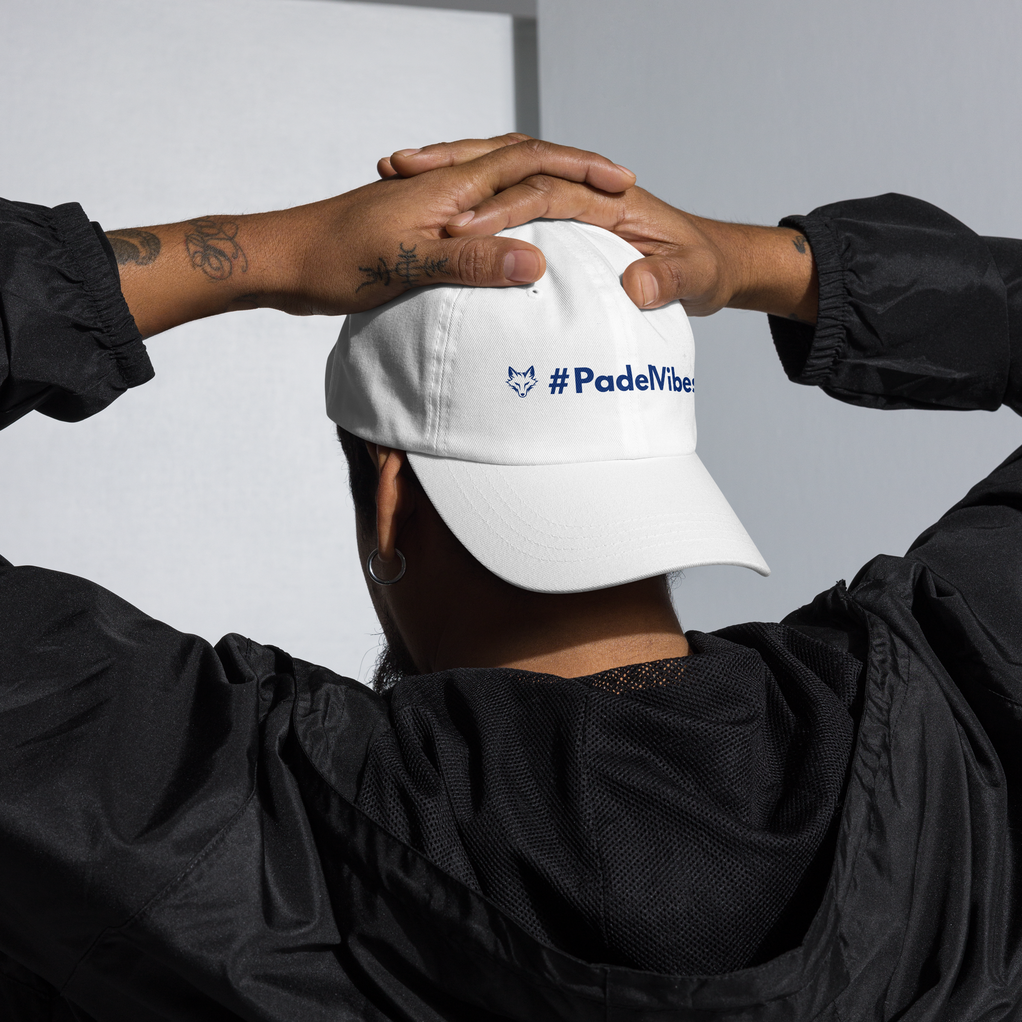 Casquette blanche # Padel Vibes