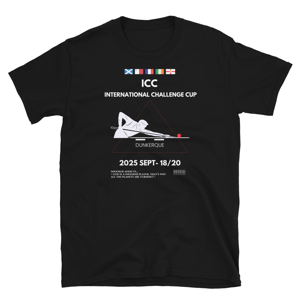 T-shirt ICC International Challenge Cup 2025 - Impression avant - Front print