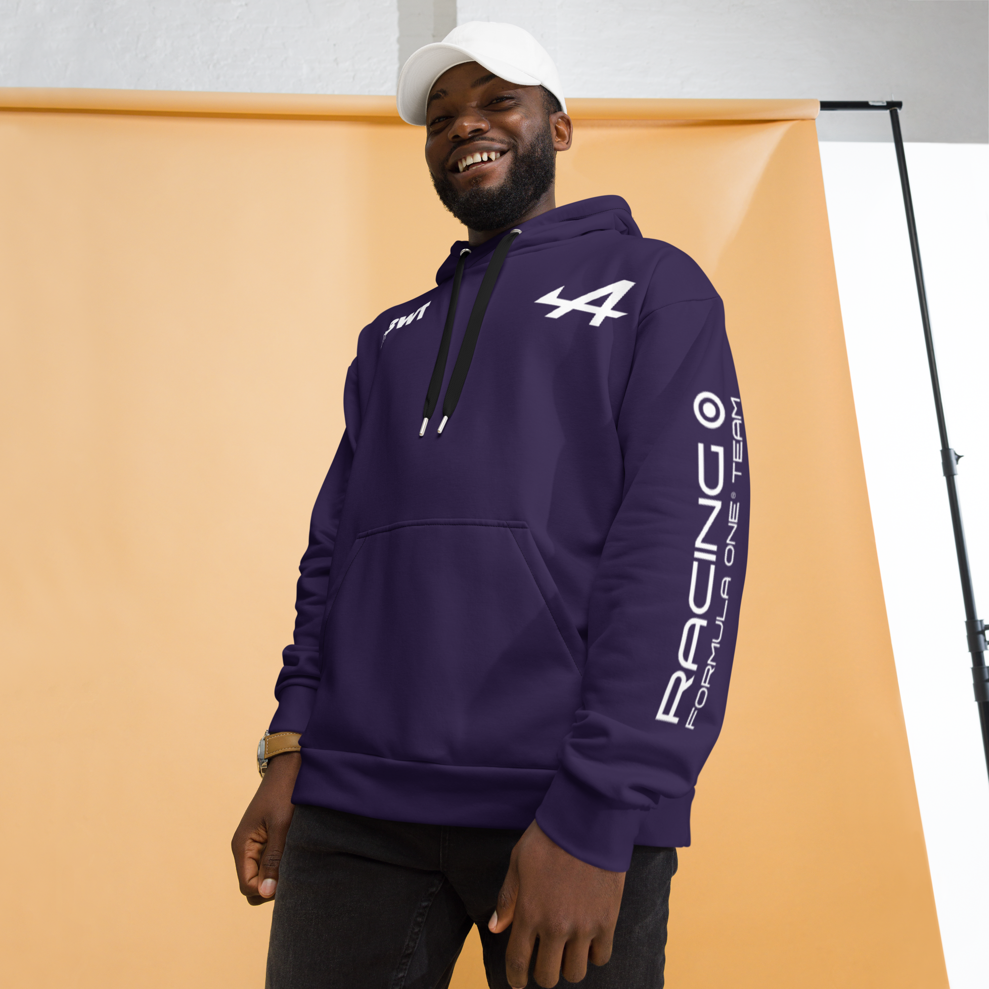 Sweat à capuche Alpine F1 Team Marine (Navy)