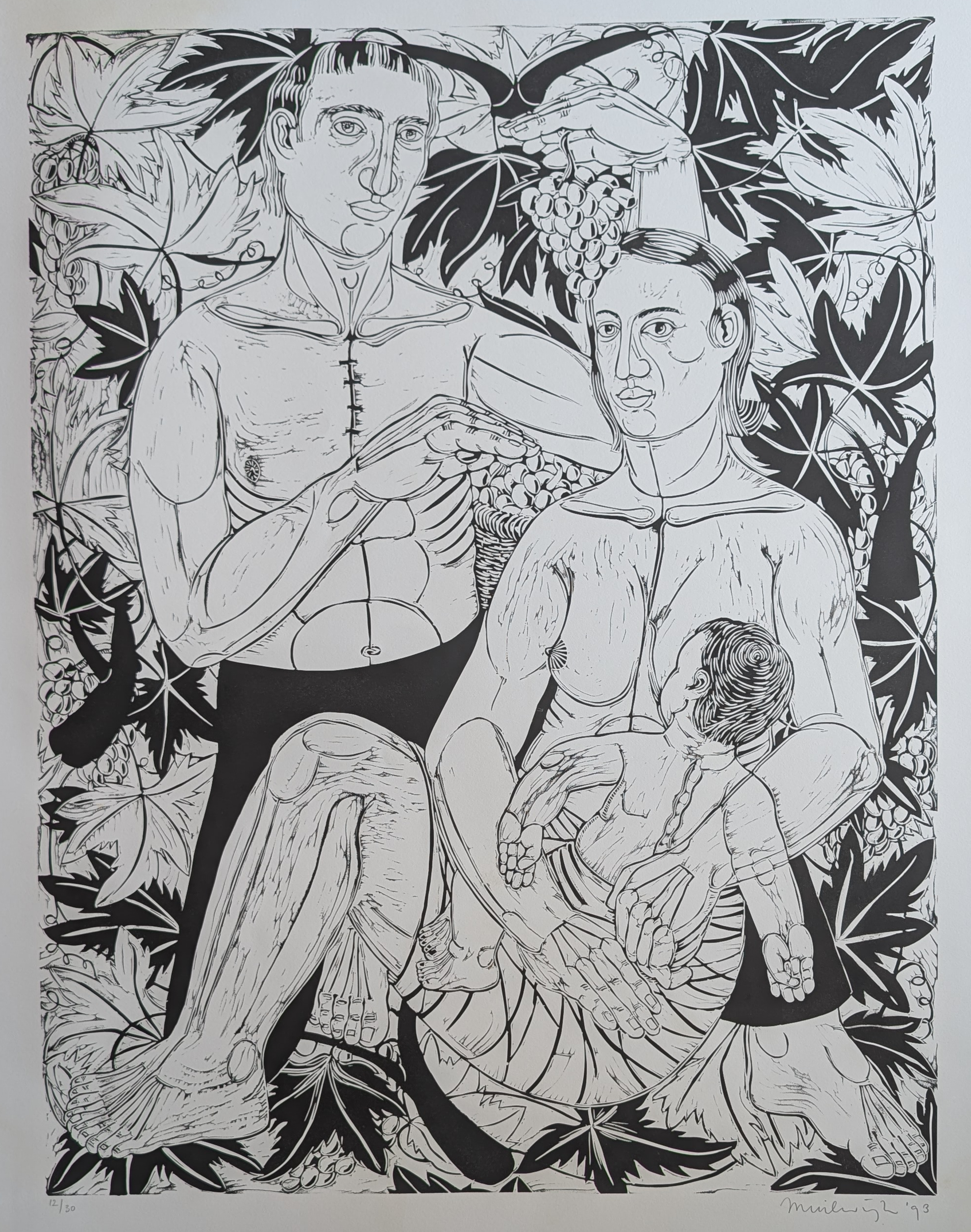 Janpeter Muilwijk, Vader , Moeder en kind, 1993