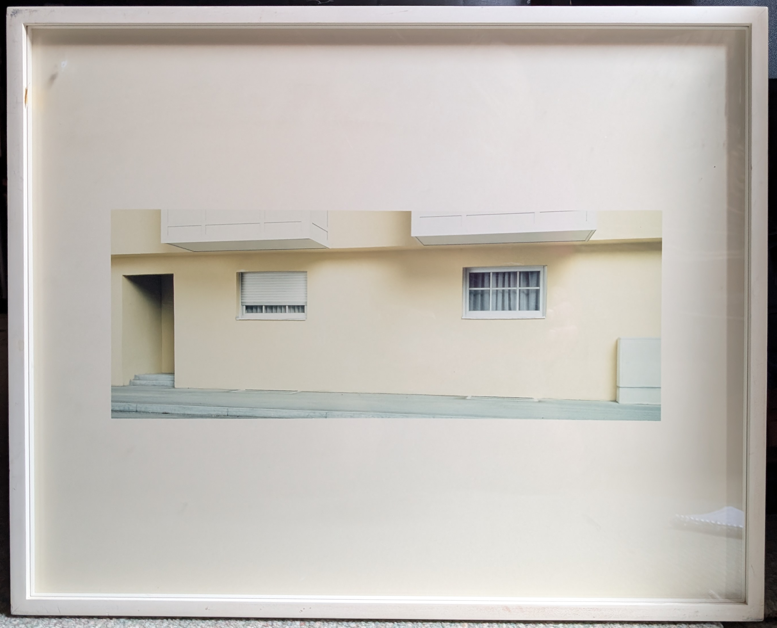 Oliver Boberg, Foto, Erdgeschoss, signed, 2001