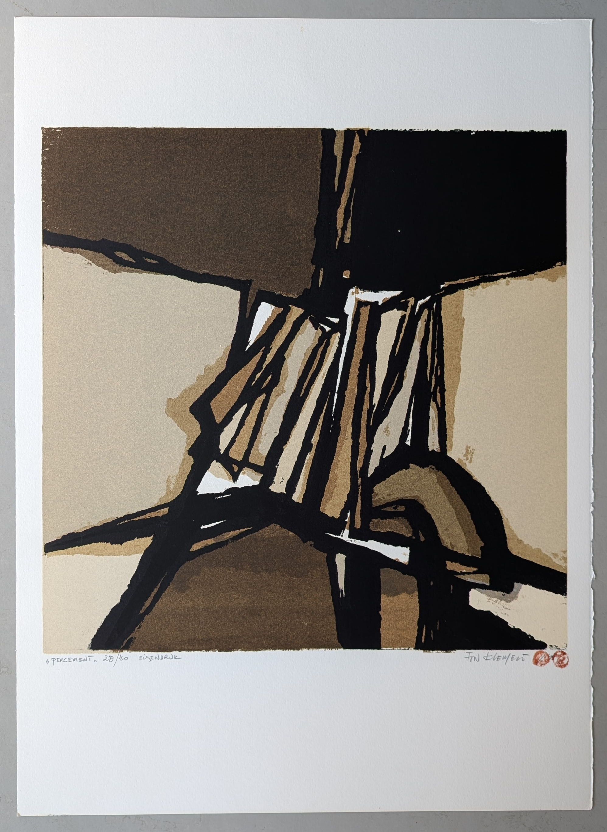 Fon Klement / Percement,  Litho, 1973, mint