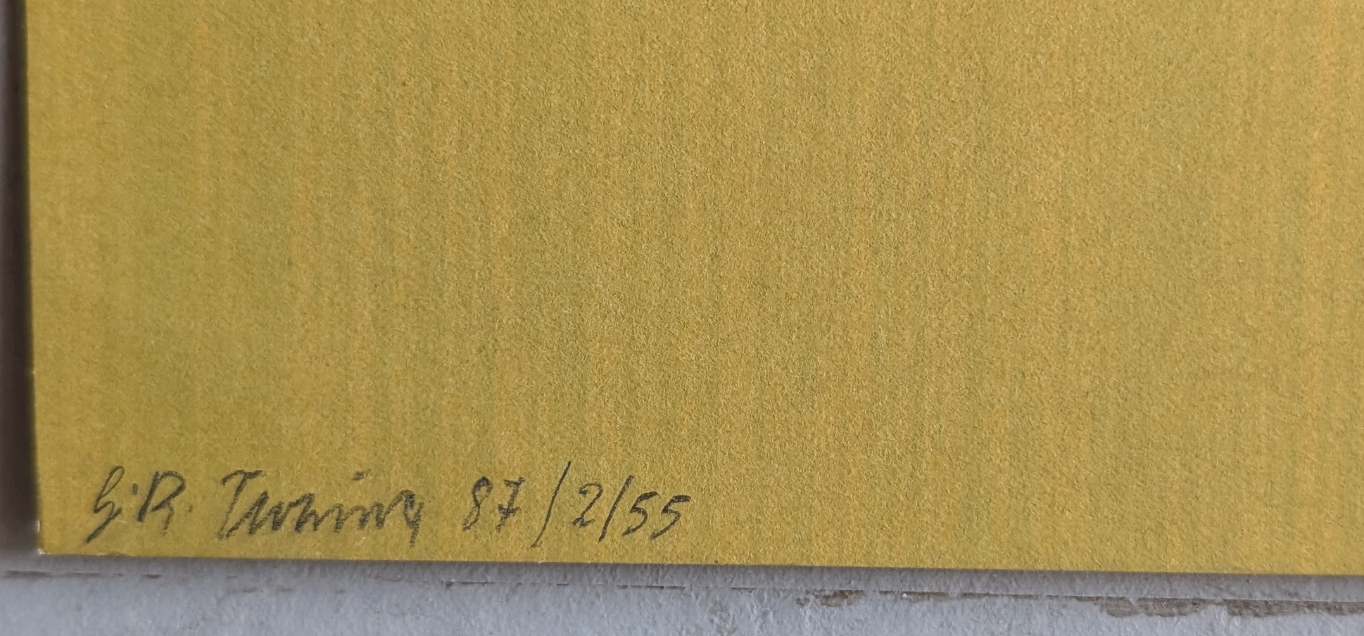 Günter Tuzina, tekening, 1987