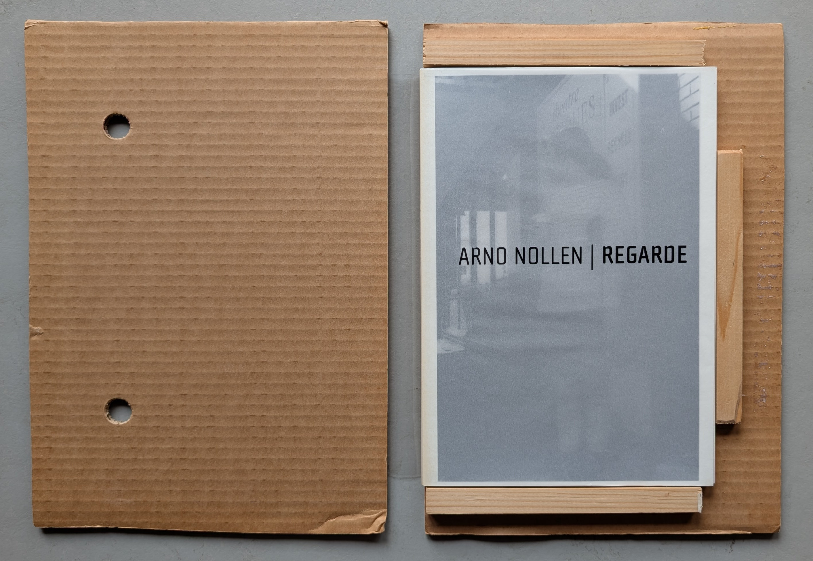 Arno Nollen, REGARDE, original photograph in special publication