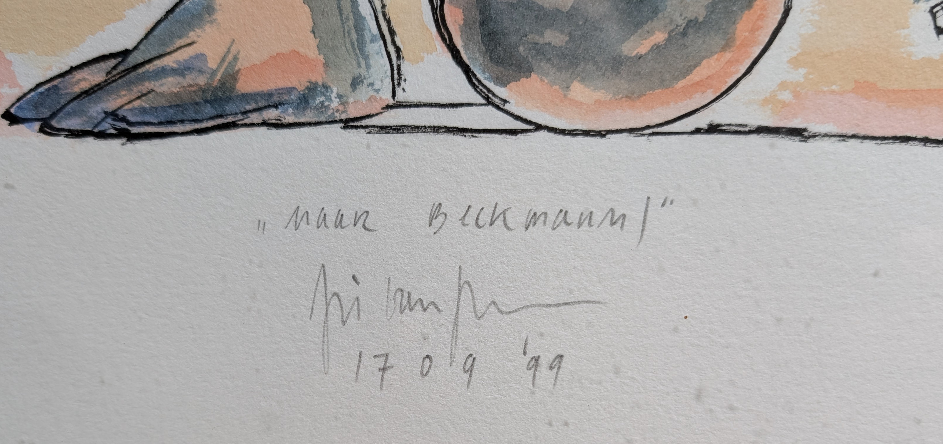 Arie van Geest, Naar Beckmann