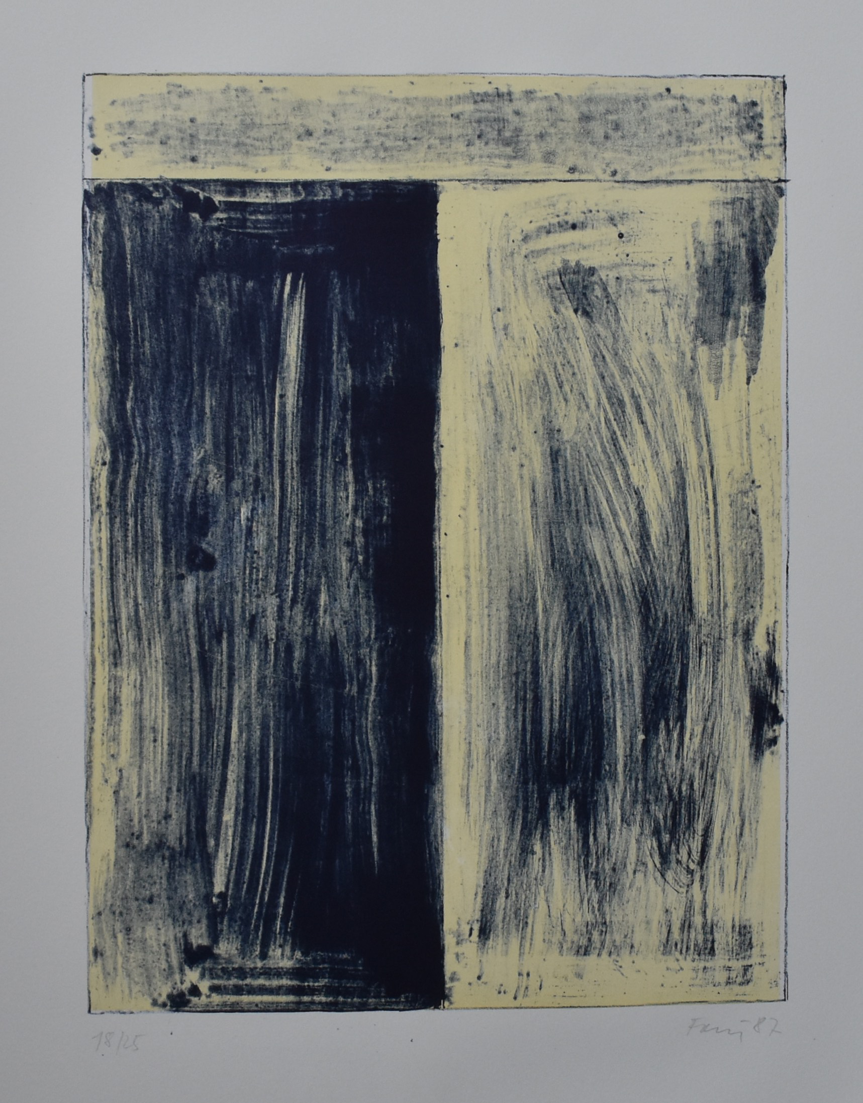 Günther Förg # van Krimpen series # ed 25. signed and numbered 18/25, 1987