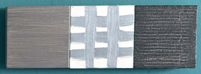 Tineke Porck, Composition with 3 squares, 2014
