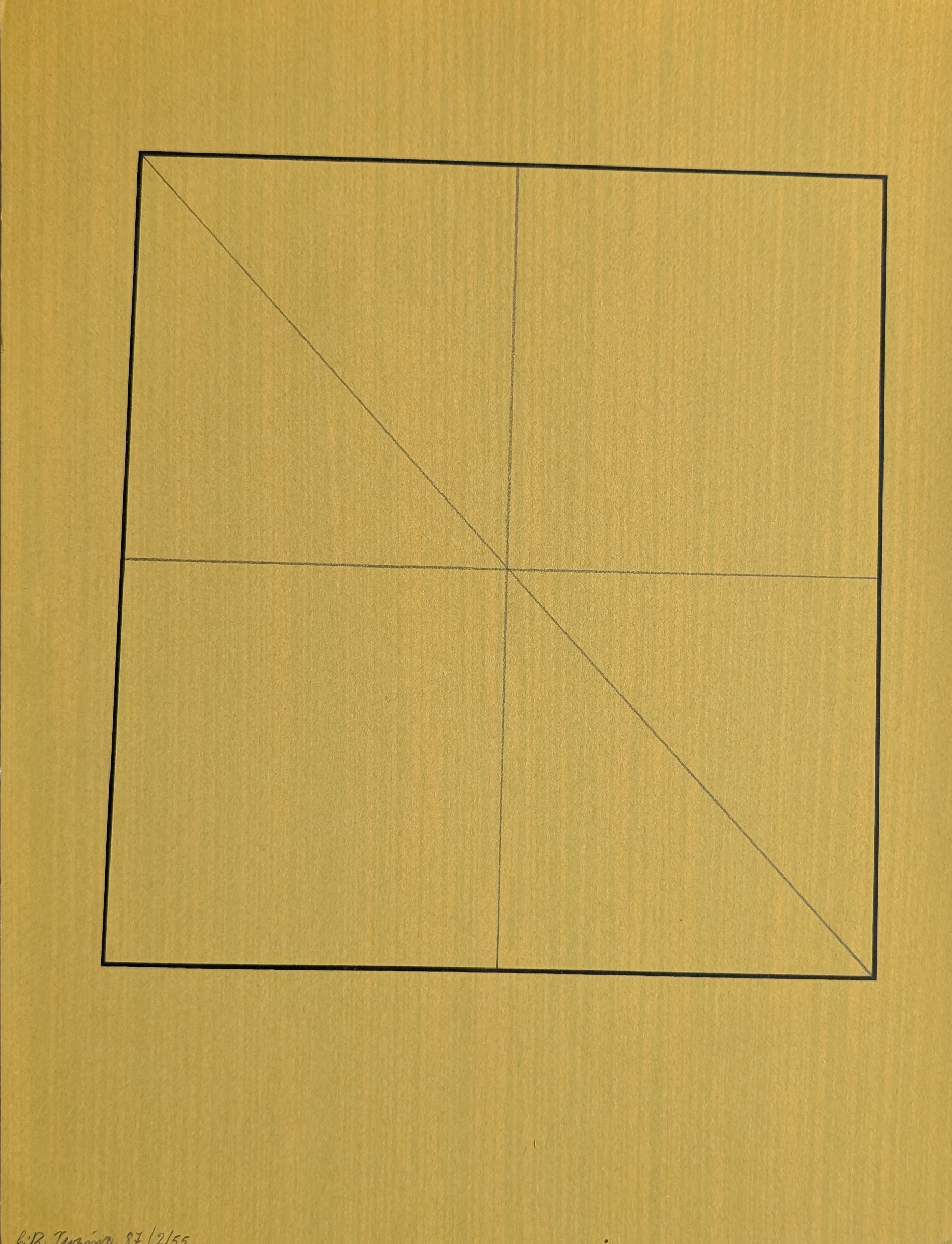 Günter Tuzina, tekening, 1987