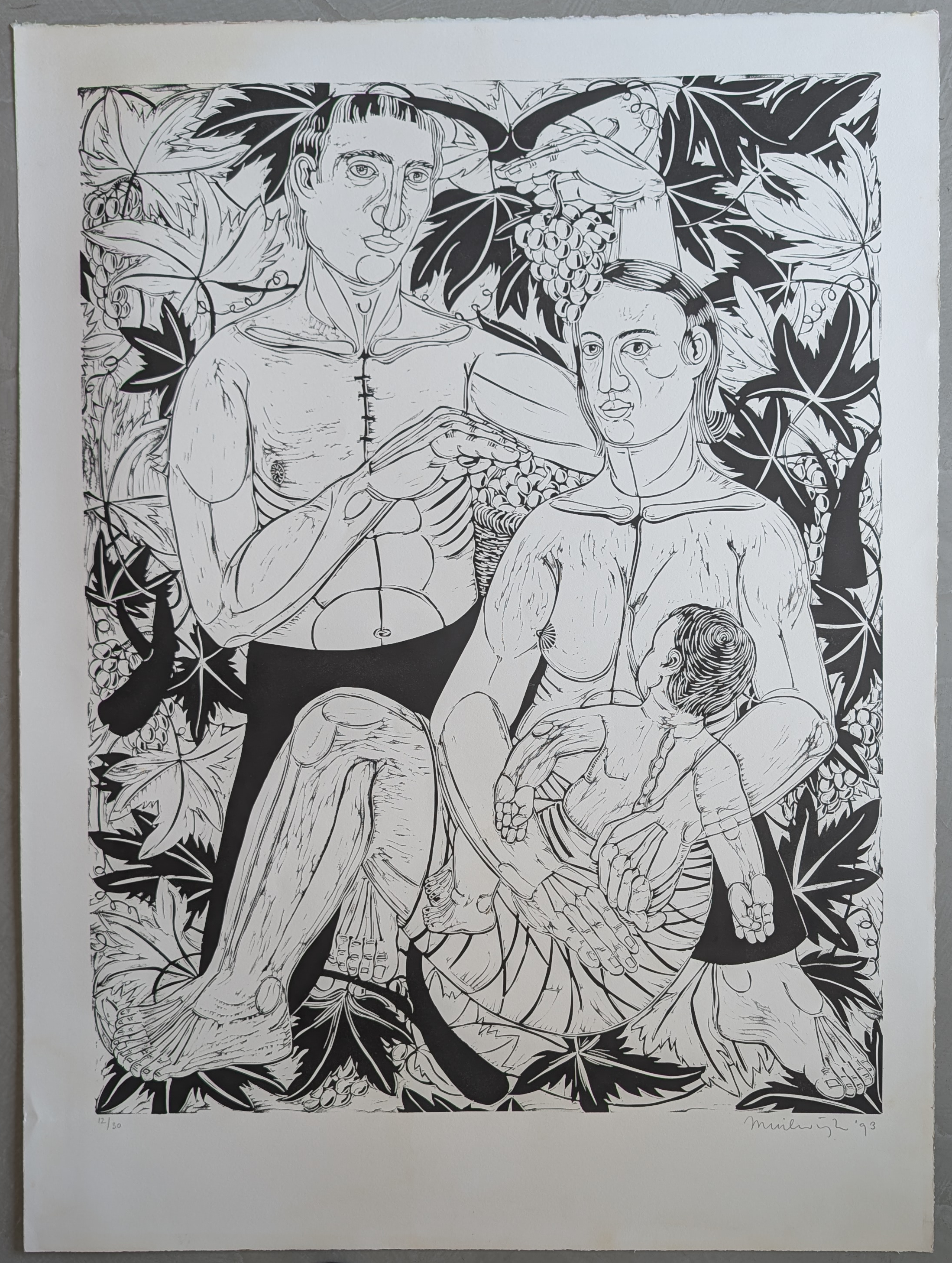 Janpeter Muilwijk, Vader , Moeder en kind, 1993