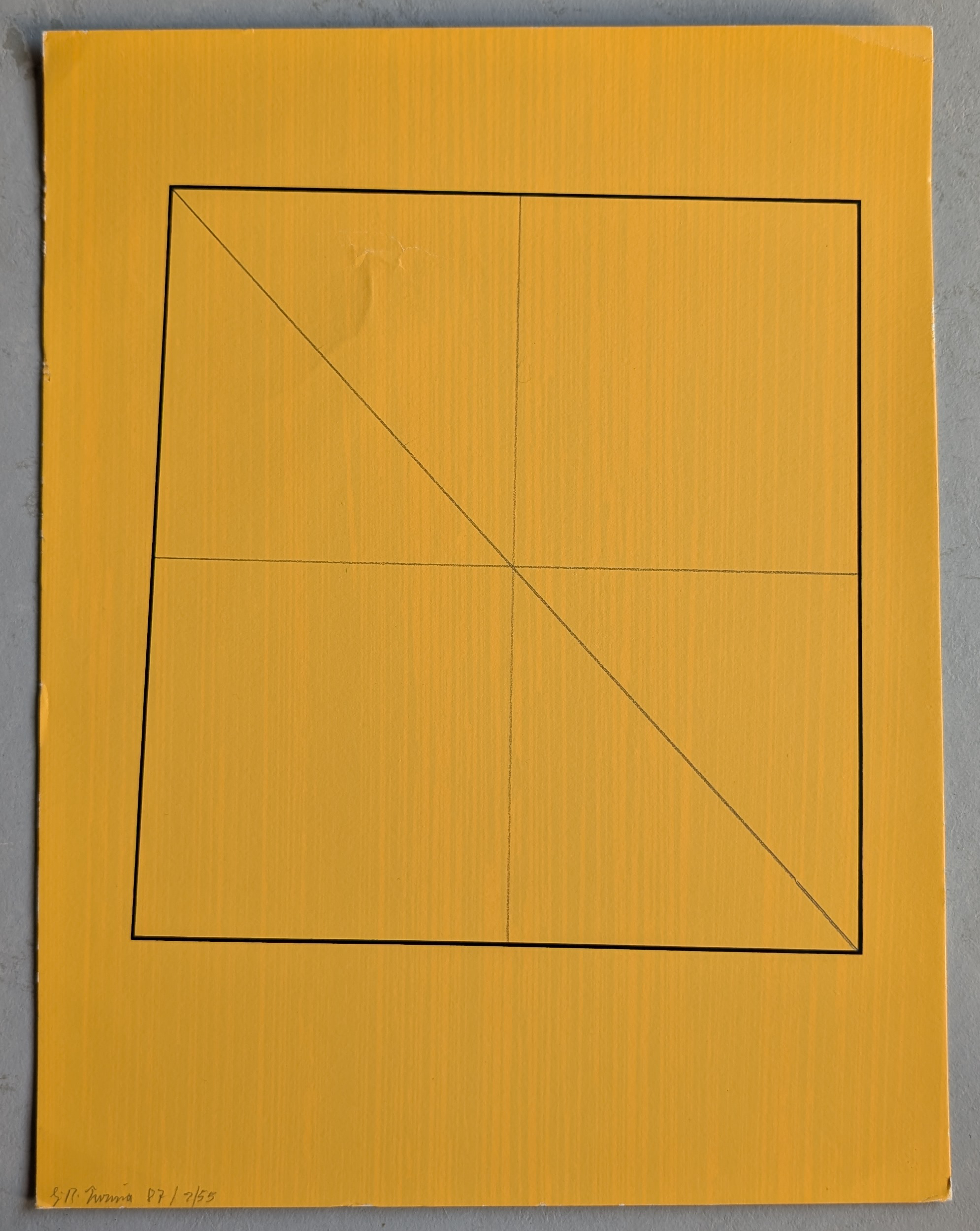 Günter Tuzina, Drawing, 1987