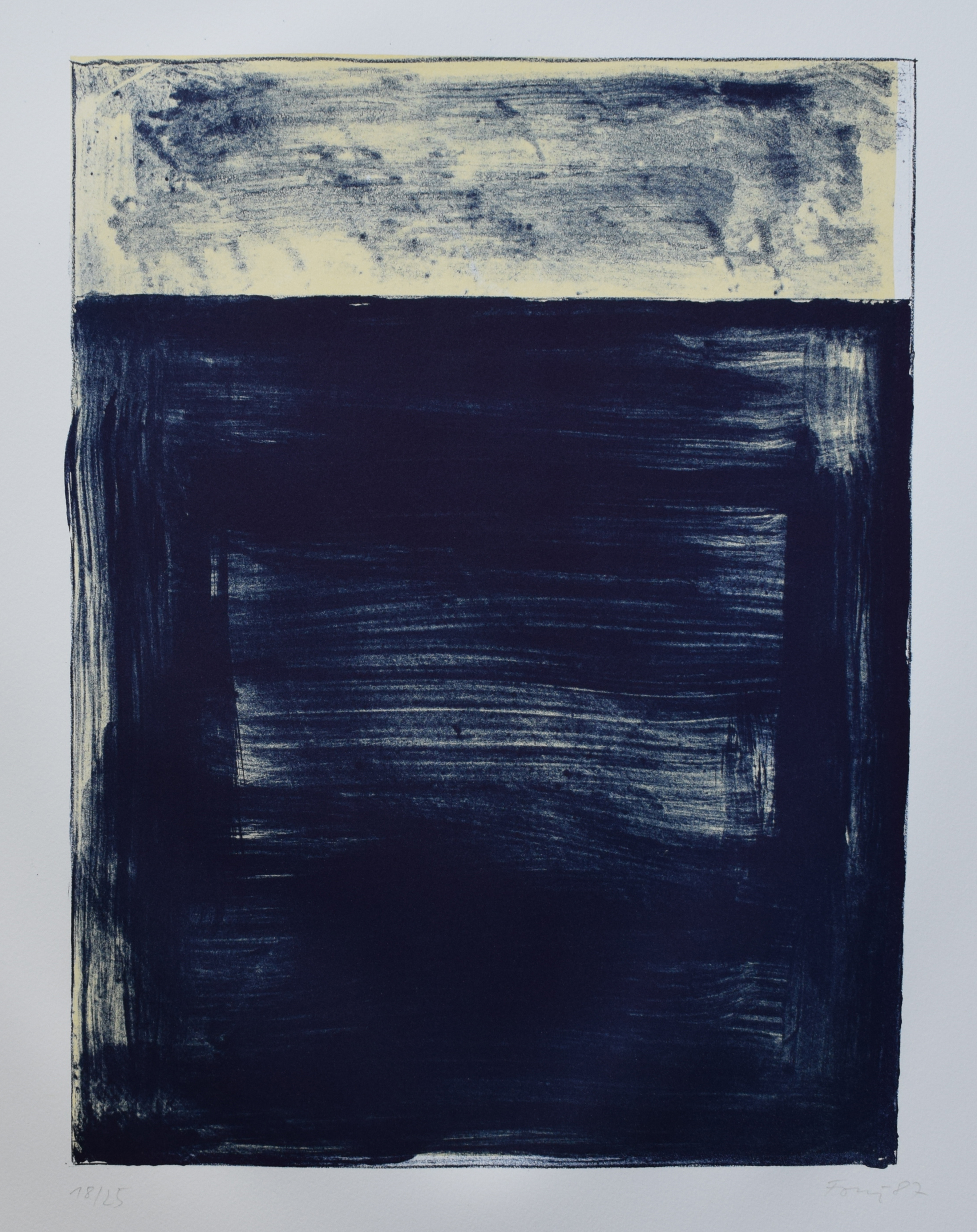 Günther Förg # van Krimpen series # ed 25. signed and numbered 18/25, 1987