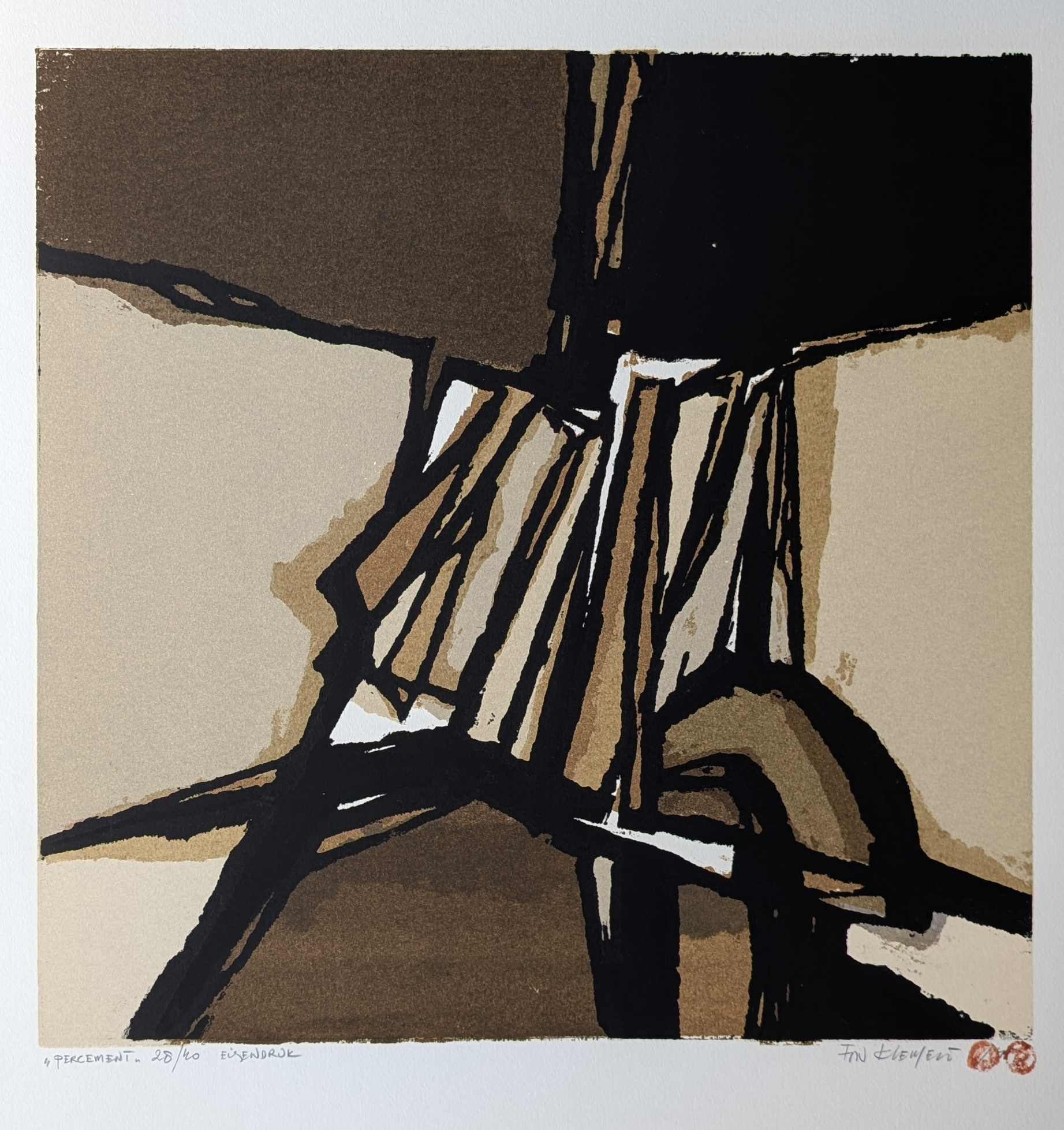 Fon Klement / Percement,  Litho, 1973, mint