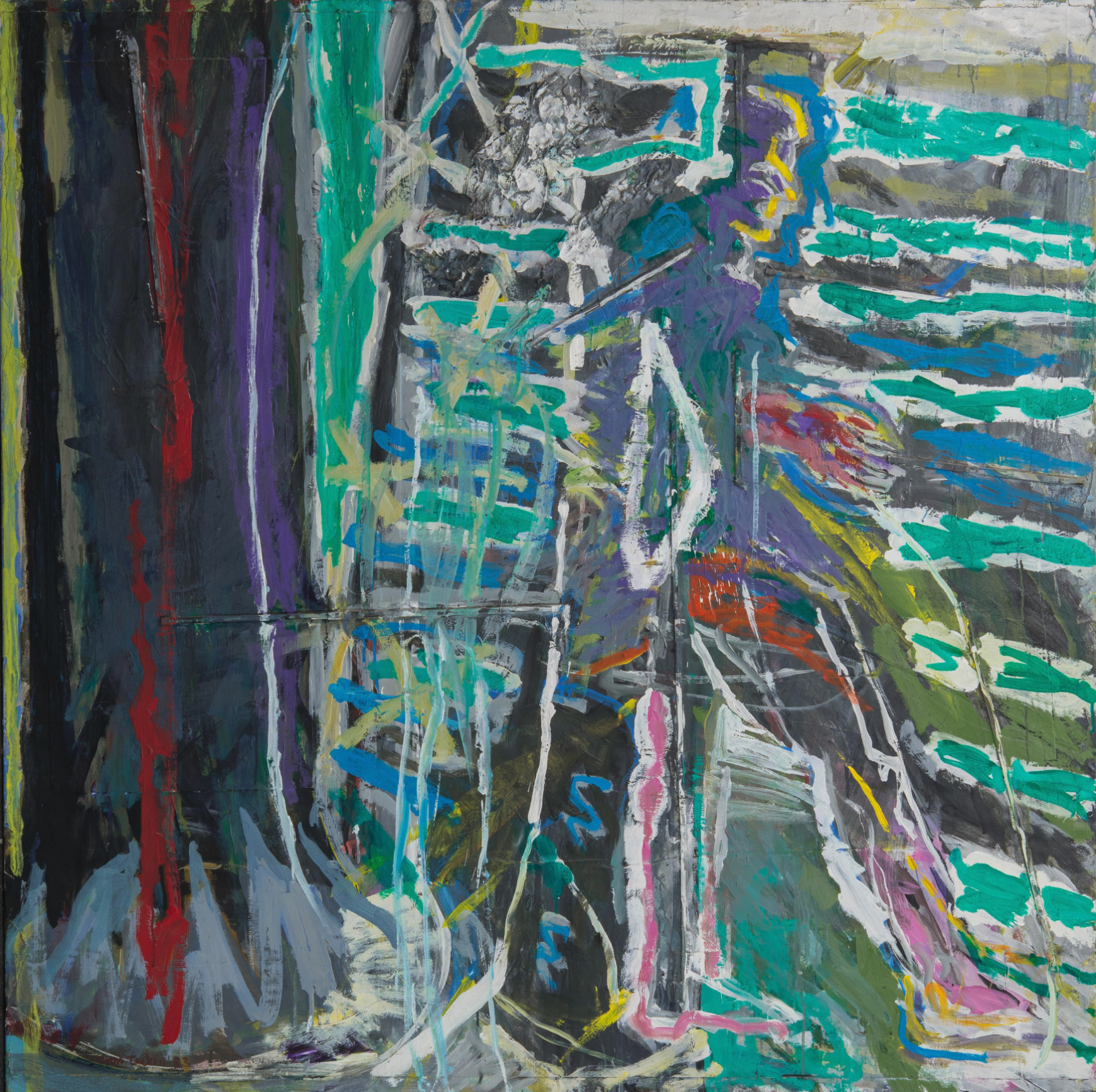 Toon Teeken / Sandra walking, 1983
