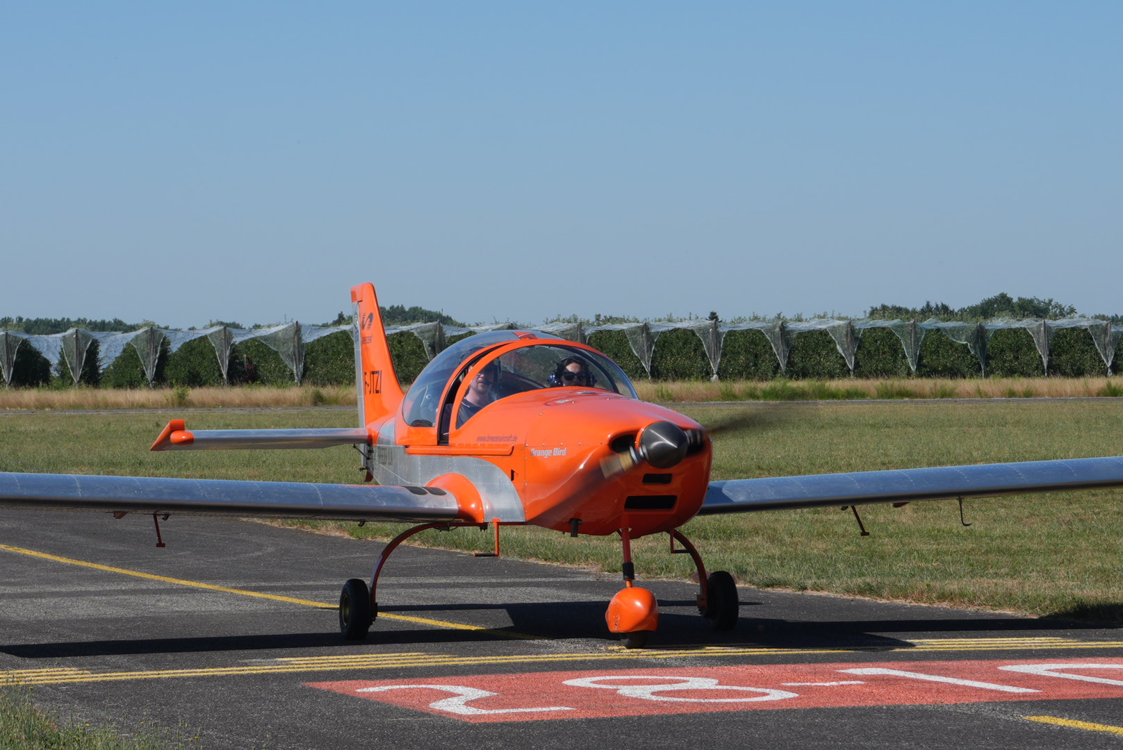Vol initiation en ULM B400