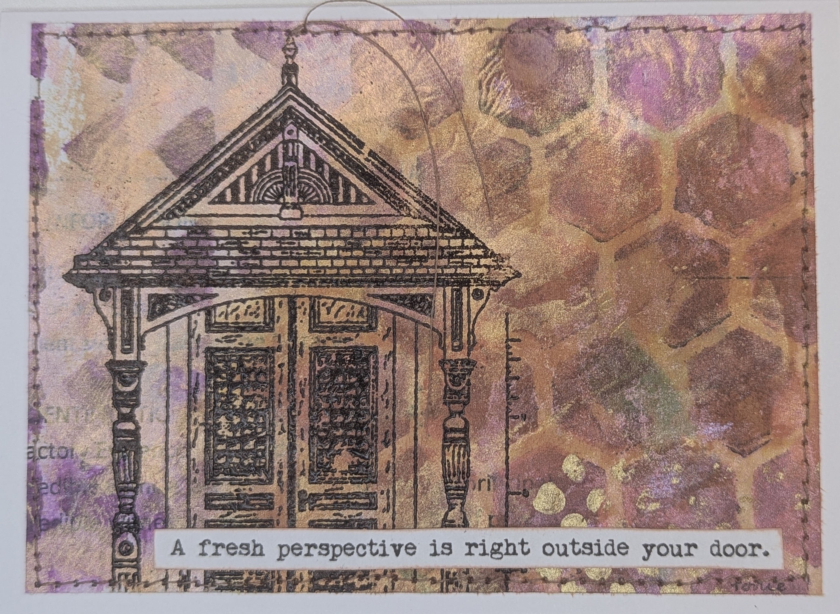 Inspirational Art Card