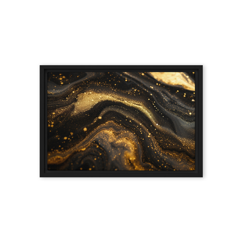 Luxe Galaxy Framed Canvas