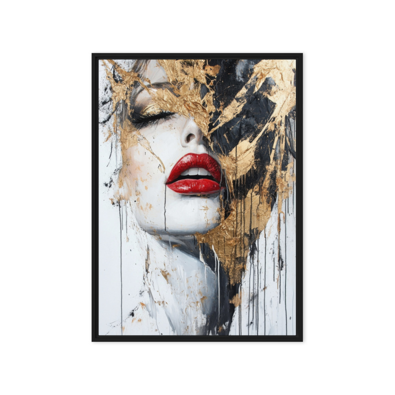 Aurum Soul Framed Canvas
