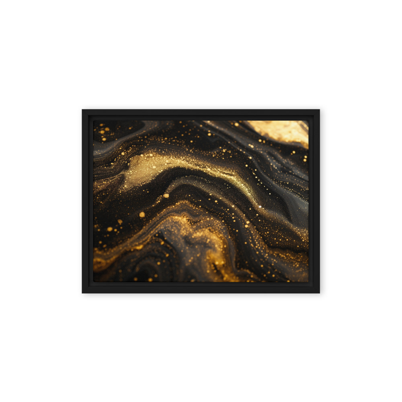 Luxe Galaxy Framed Canvas