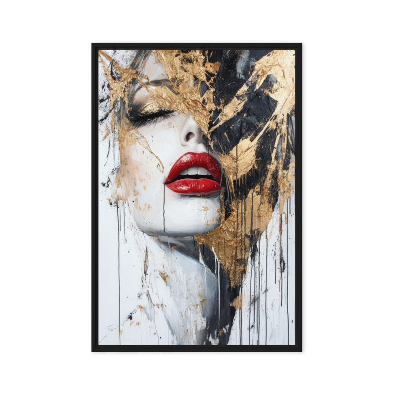 Aurum Soul Framed Canvas
