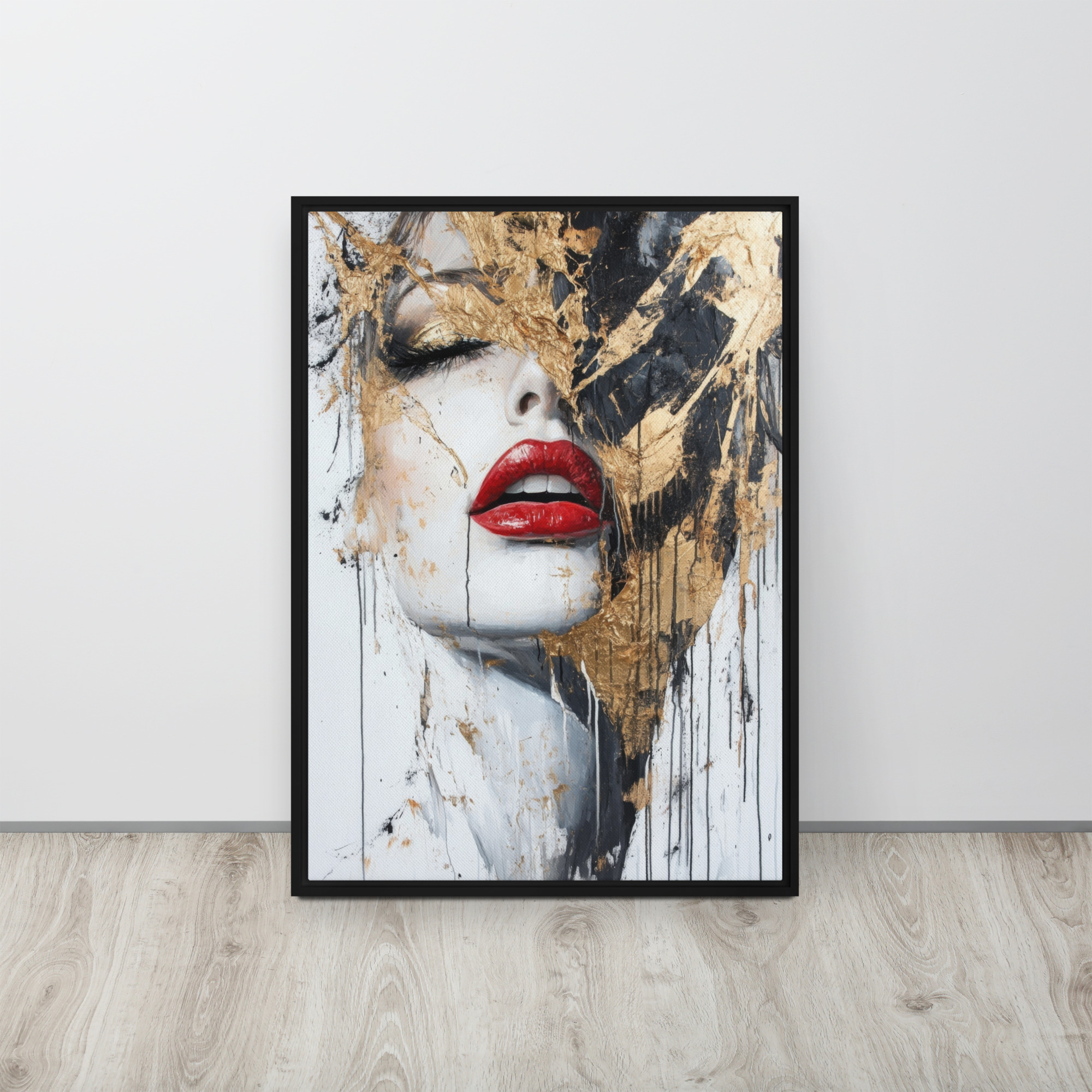 Aurum Soul Framed Canvas