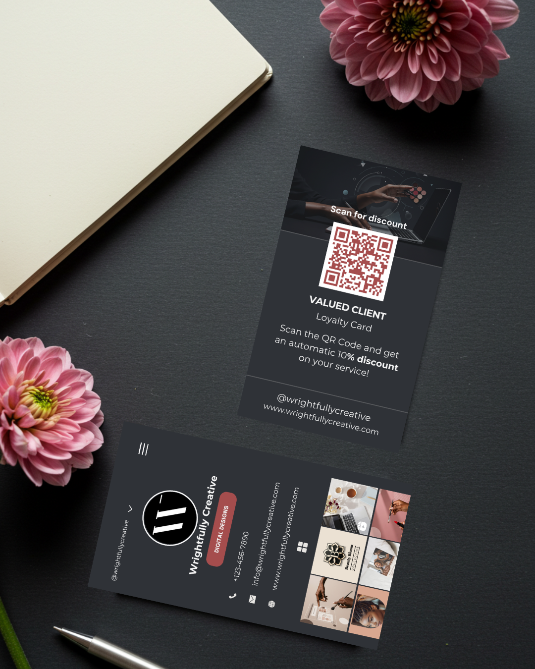 Custom Business Loyalty Cards