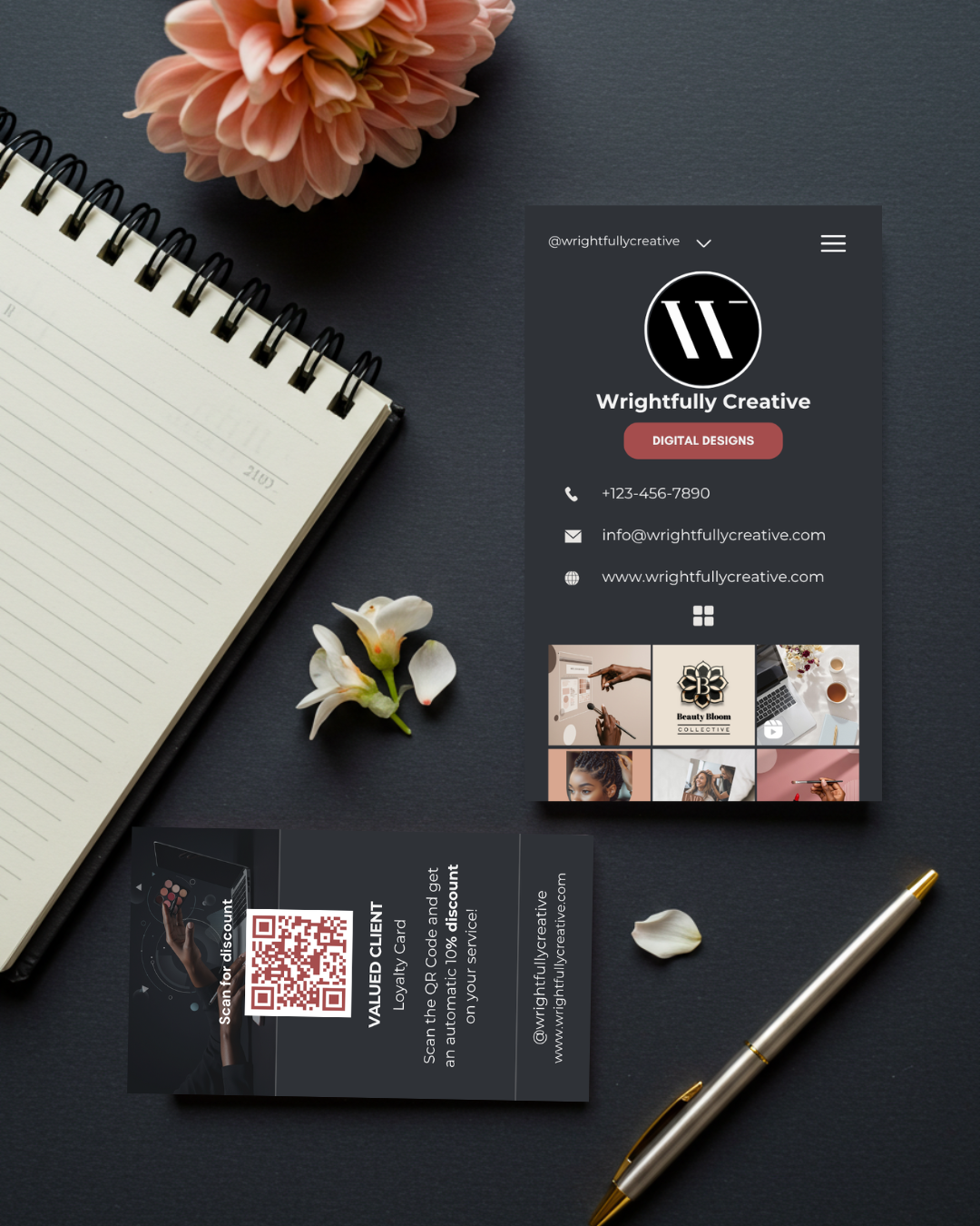 Custom Business Loyalty Cards