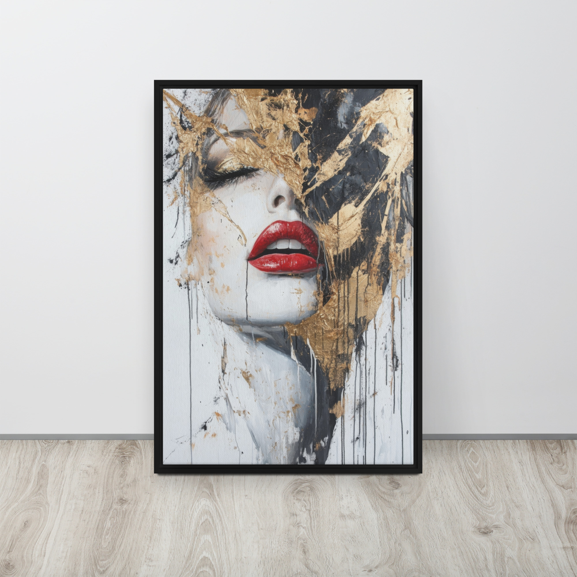 Aurum Soul Framed Canvas