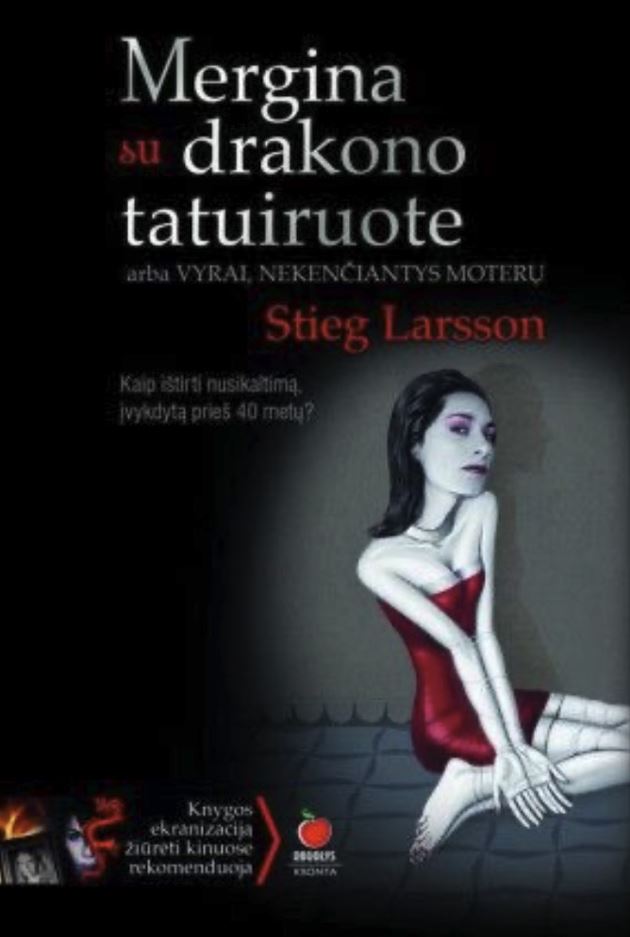 Mergina su drakono tatuiruote