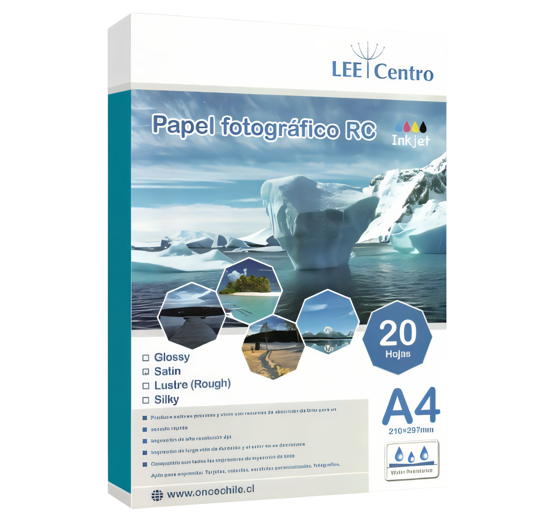 PAPEL FOTOGRAFICO RC SATÍN 4A