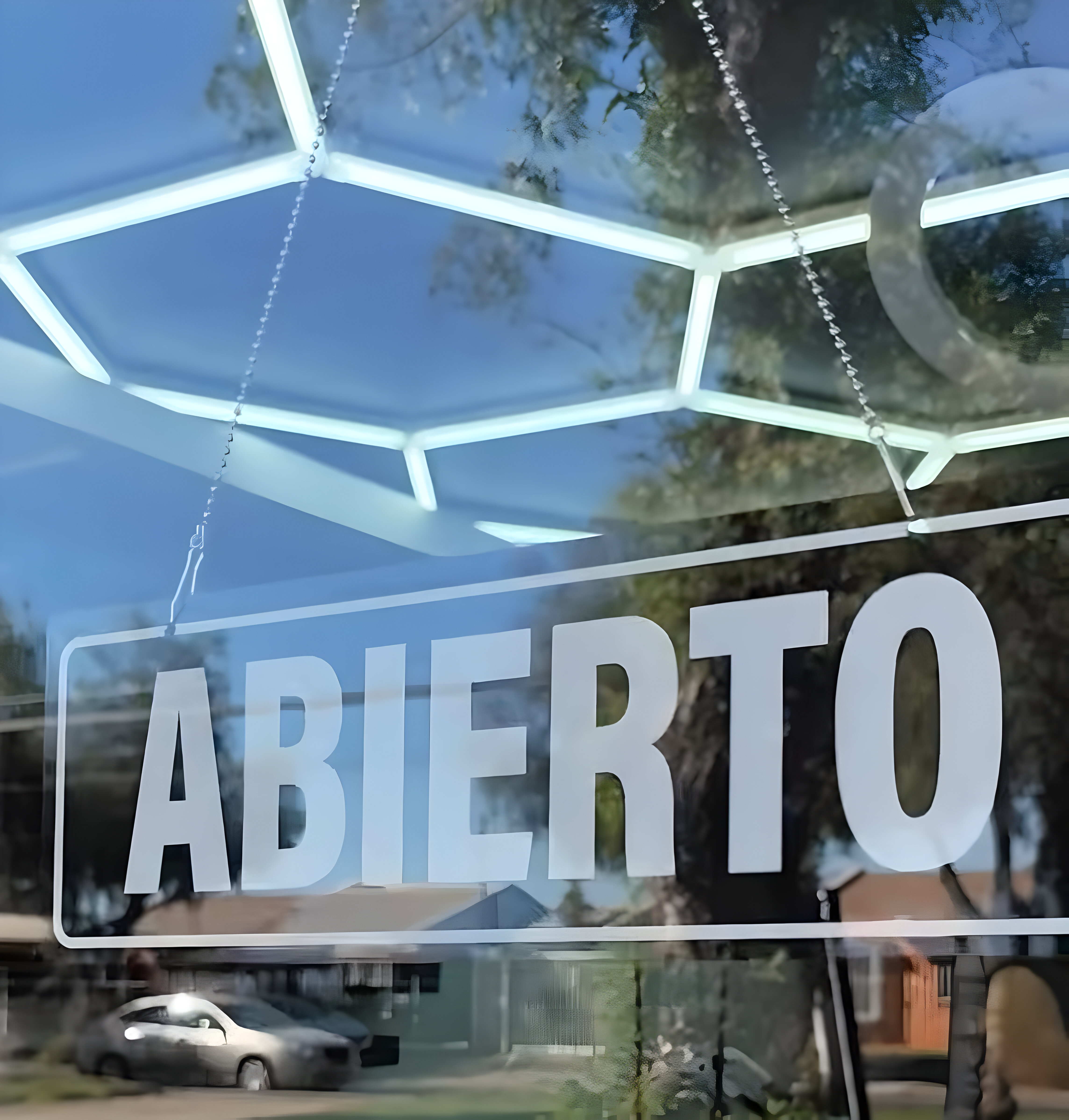 Letrero de 'Abierto y Cerrado'