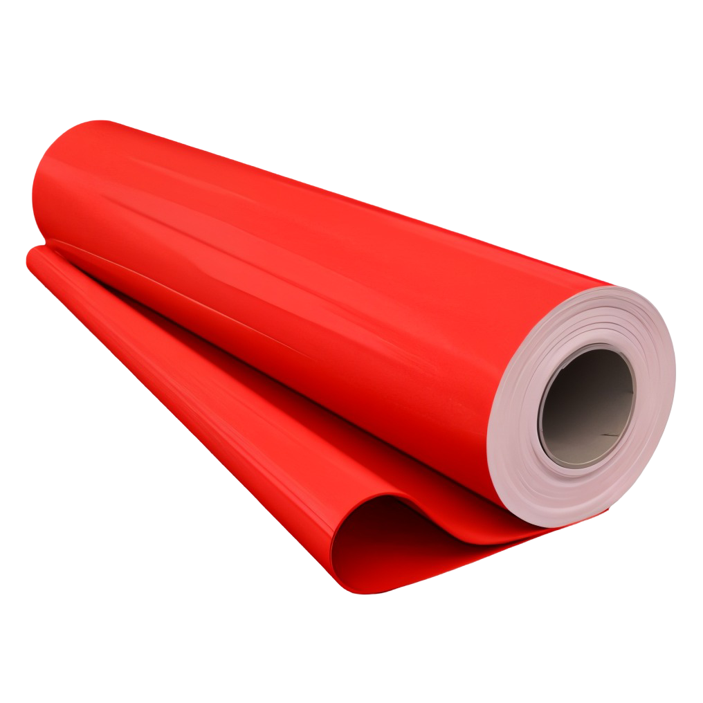 VINILO ADHESIVO DECORATIVO 61 cm ROJO BRILLANTE