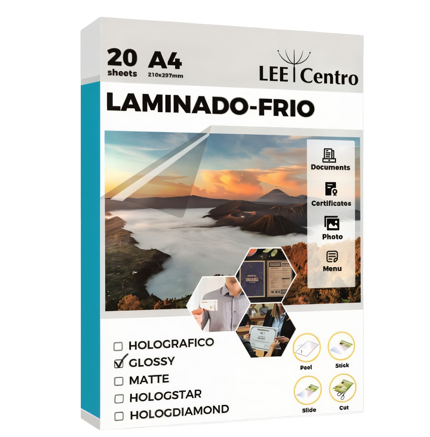 LAMINADO EN FRIO BRILLANTE A4