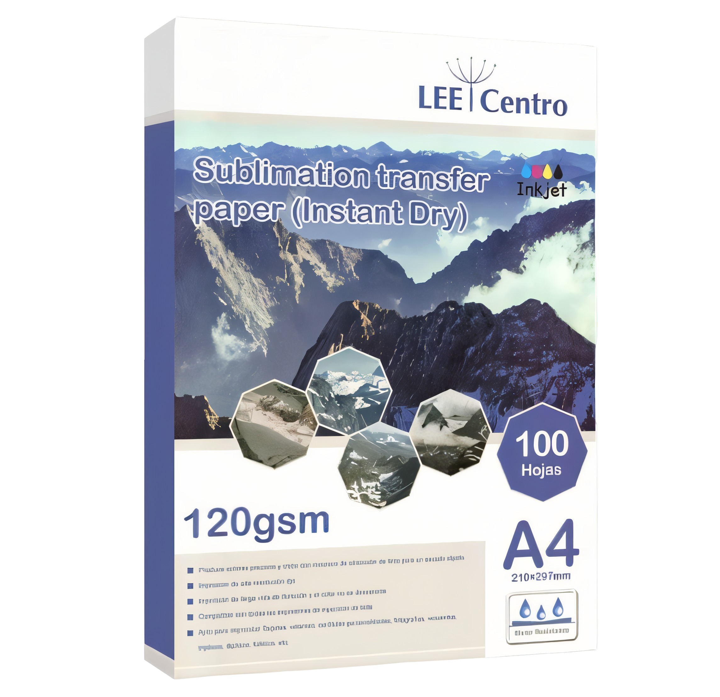 PAPEL SUBLIMAR INSTANT DTY A4 120 Gramos