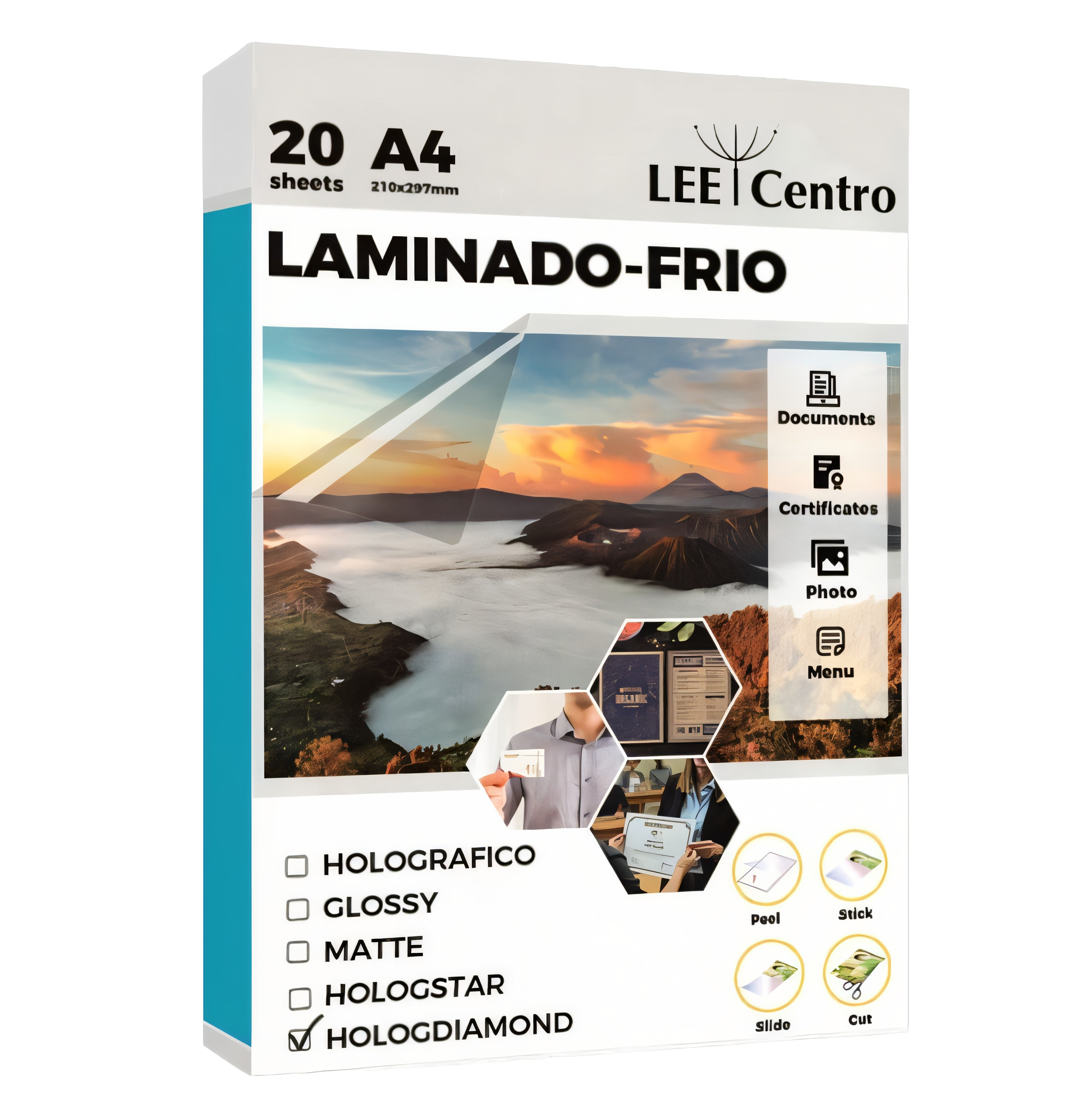 LAMINADO EN FRIO VIDRIO QUEBRADO A4