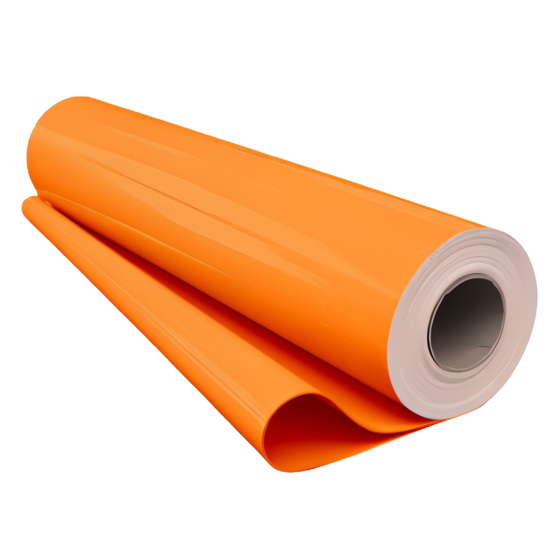 VINILO ADHESIVO DECORATIVO 61 cm NARANJO BRILLANTE