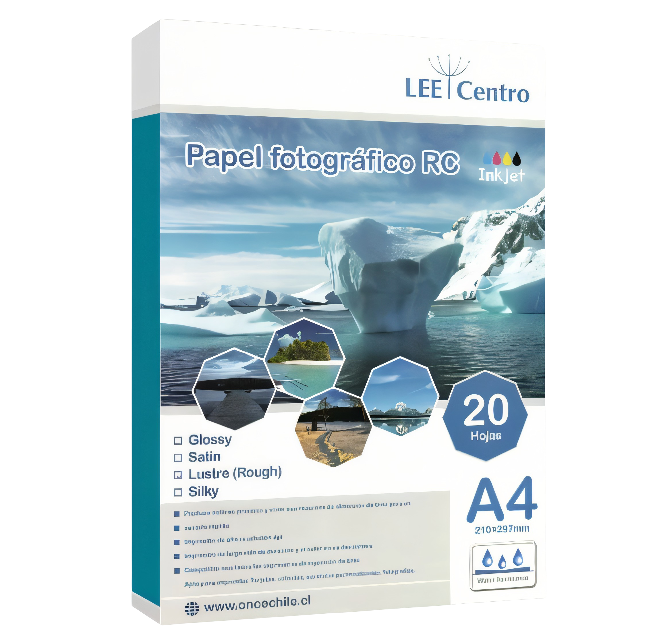 PAPEL FOTOGRAFICO RC LUSTRE A4