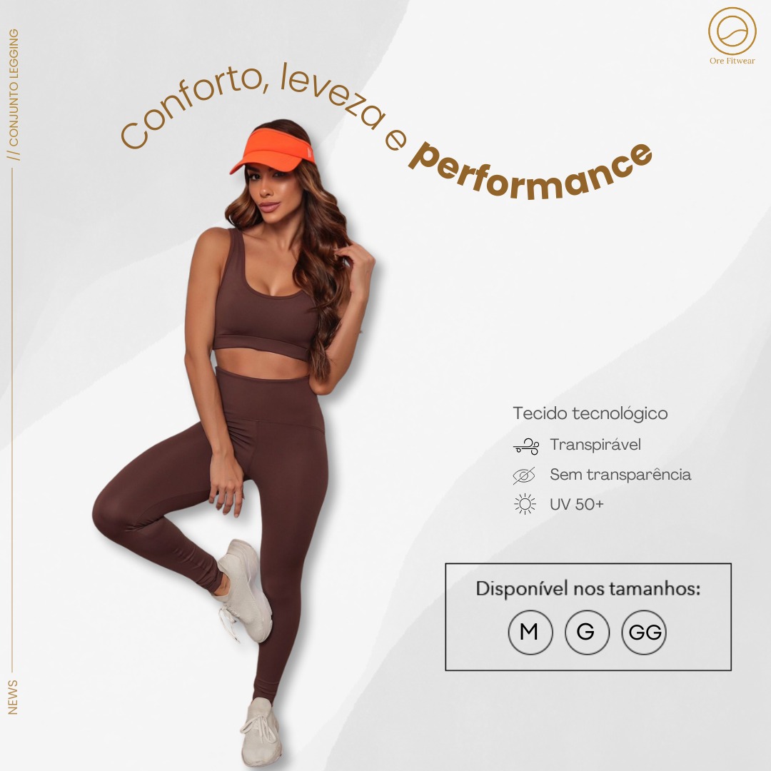 Conjunto Top e Calça Fitness